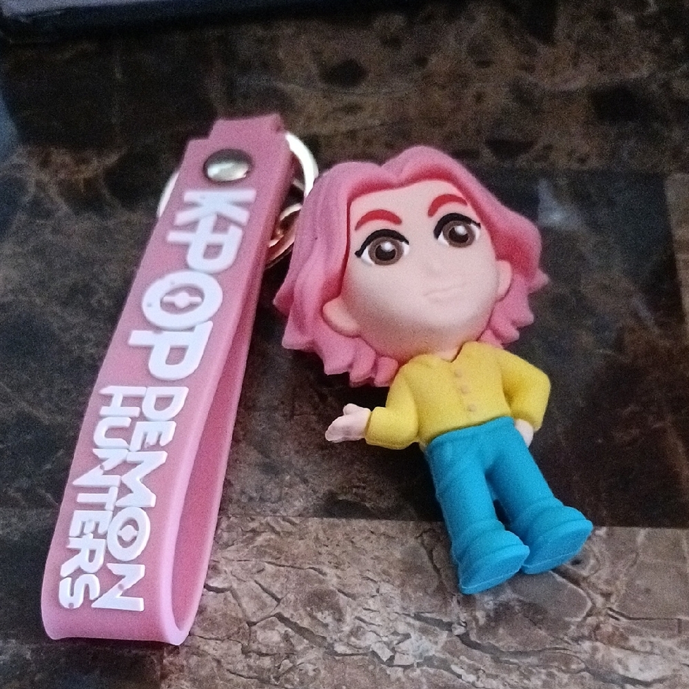 kpop Demon Hunters Chibi Romance Saja Key Chain
